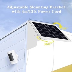 8W/5V Solar Panel,Faster Than 5W/5V Charging,IP65 Waterproof,Suitable 8 Watt