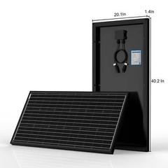 ACOPOWER 500W Mono Solar RV Kits, 40A MPPT Charge Controller (5x100W 40A)