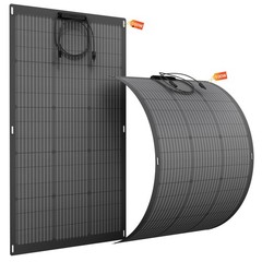 100W Flexible Solar Panel Black Solar Charger For Power Station Camping Outdoor