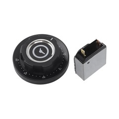 30 60 90 120 Min Oven Timer Switch with Bell AC250V 16A Mechanical Metal Knob