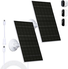 7W Solar Panel for Arlo Essential 2K , XL, Spotlight Camera | 5V Solar