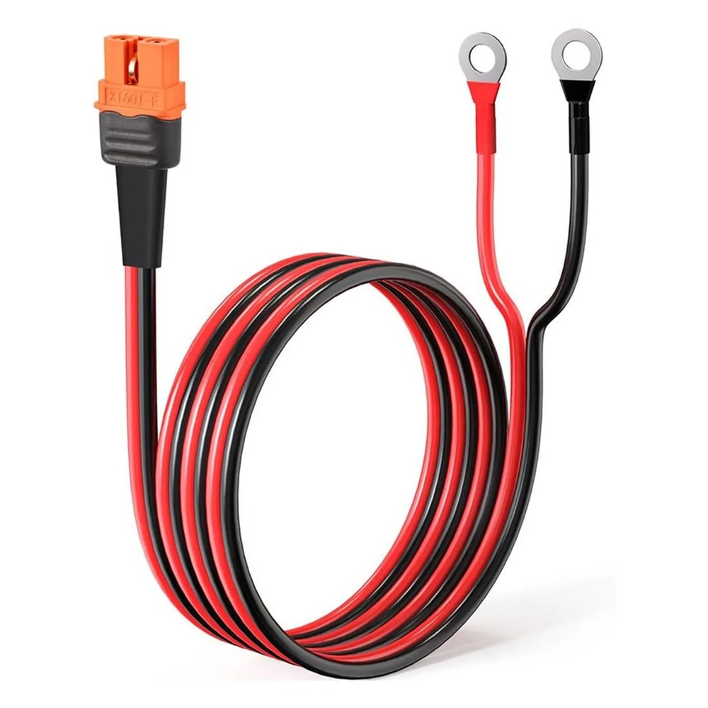 12AWG XT60i Female to O Ring Connector with Tinned Wire,for RC Battery Solar…