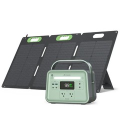 Yoshino B330 Portable Power Station + SP100 Solar Panel Bundle