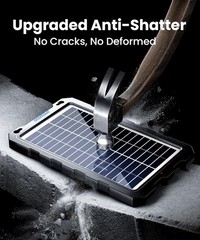 Upgraded 7.5W-Solar-Battery-Trickle-Charger-Maintainer-12V Portable Waterproo…