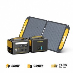 **VTOMAN Jump 600X Portable Power Station 600W LiFePO4 Battery Generator** (71 c