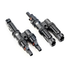 Y Connector Branch Cable Connection Waterproof Adapter Connector Extension