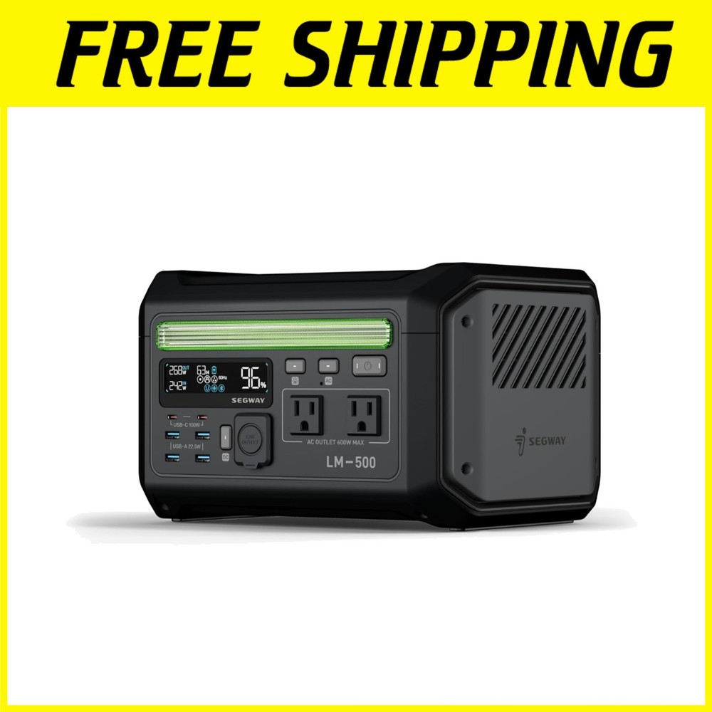 Lumina 500 Portable Power Station with 512Wh Battery//^-