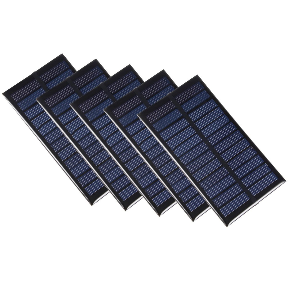 5pcs. 1W 6V Small Module Solar Panel Polysilicon DIY for Cell Phone
