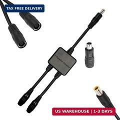 Parallel Adapter Cable, 8mm, Solar Combiner Cable, Y Branch, 10.7in, 10A, 45V, 3