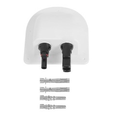 Solar Panel Junction Box For RVs Roof Waterproof Housing Cable Entry Gland