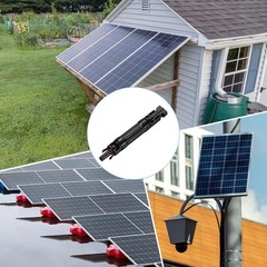 10~32A Solar Fuse 1000V DC in-line Fuse Holder Connectors for Solar Panel System