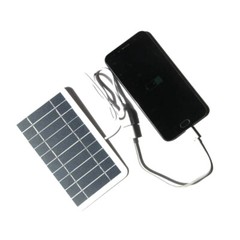 2W 5V Small Solar Panel Charger For Outdoor Solar Mobile Power Charger Micro/USB