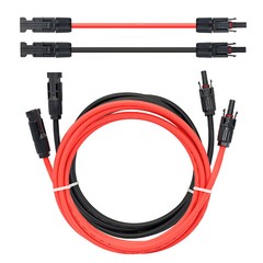 10AWG Solar Extension Cable with Female & Male Connector Solar Panel Adaptor Kit