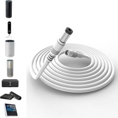Easy Install 10ft Barrel Plug Extension Cable Compatible with Ring & Google Nest