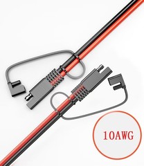 SAE to SAE Quick Disconnect Wire Harness – 10AWG Solar Panel Extension Cable …