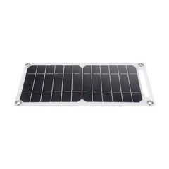 1X( USB Solar Panel 6W 5V Outdoor Mobile Phone Camping Hiking Cells6719