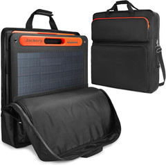 Solar Panel Storage Bag Compatible with 2 Jackery 100W / 200W, Padded Portable S