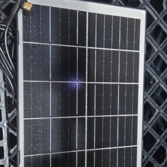 Portable Monocrystalline Outdoor Solar Panel Rigid Black Reinforced Glass DC