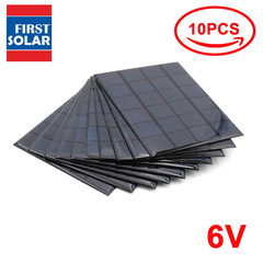 10PCS X DC Solar Panel 6V 100Ma 167Ma 183Ma 333Ma 500Ma 583Ma 750Ma Solar Batter