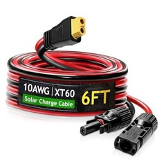 Solar Panel Extension Cable, 10AWG to XT60 Charge Extension Cable, MC4 – MC4