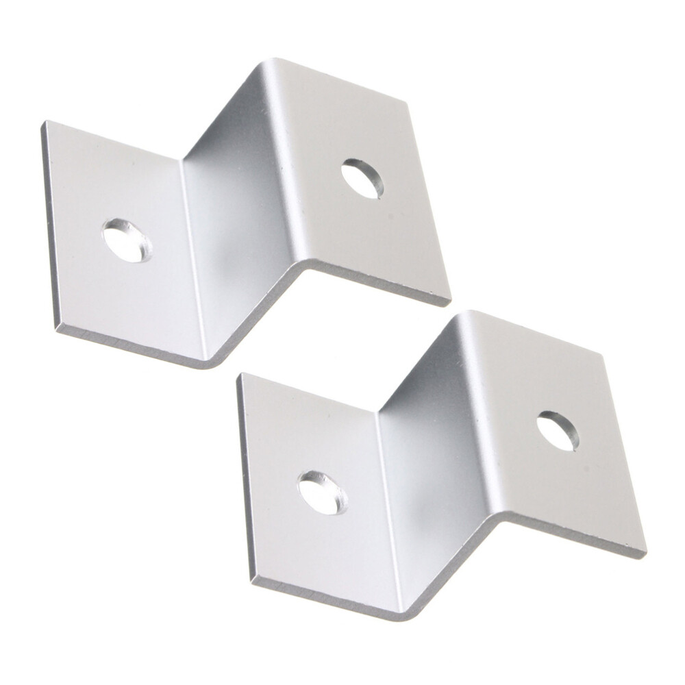 4PCS Solar Panel Roof Mounting Z-Bracket with Nuts and Bolts for RV Boat
