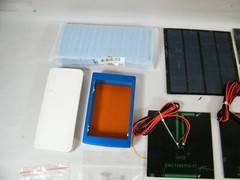 STAR SOLAR CONTROLLER, MINI SOLAR PANELS, WIRES, CASES, ETC, DIY PHONE CHARGER
