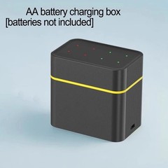 Smart Charging Eight Slot Lithium Battery Charger Box for AA Batteries