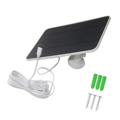 Weatherproof 6W Solar Energy Charging Board 5M Cable For Home Appliances Devices