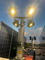 2018 DC Solar 20 Hybrid Light Tower With Generator