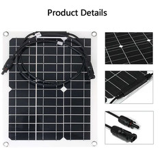 500W Flexible Solar Panel Mobile Power Supply Suitable for Housing, Camping, and