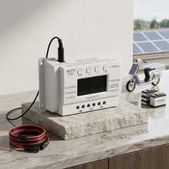 12V 24V 20A For PWM Solar Charge Controller LCD Monitoring Dual Timer Control
