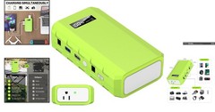 High-Speed Charging Portable Power Pack with 110V AC for Gadgets and Travel
