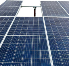 Solar Panel Array Ground Mounting Bracket for 2.5″ (2 7/8″ OD) Pipe or Pole Moun