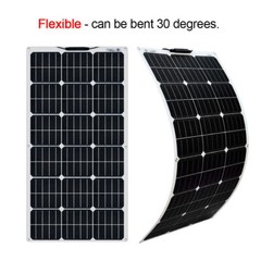 150W Solar Panel Kit 12V Battery Charger Off Grid 30A Controller RV Marine Boat