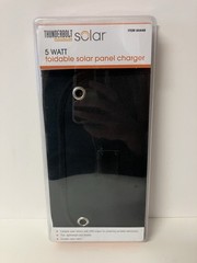 Thunderbolt Magnum Solar 5 Watt Foldable Solar Panel Charger #60449