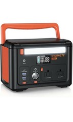 Portable Power Station 600W(1200W Surge), 299Wh Camping Power Station with 2 AC