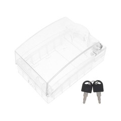 Lockable Outlet Cover – Clear Waterproof Socket Protector for 86 Type Outdoor