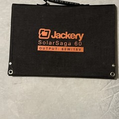 Jackery SolarSaga 60 Portable Foldable Solar Panel 60W 18V Camping