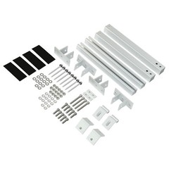 Solar Panel Mounting Brackets Kit System Aluminum Adjustable For Roof RV Boat