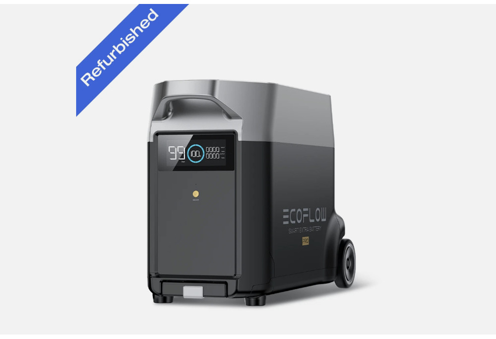 EcoFlow DELTA Pro 3600Wh Portable Power Station LiFePO4 Solar Generator