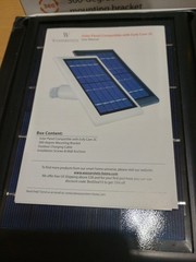 Wasserstein 3 Pack Solar Panels For Eufy Cam 2C In BLACK