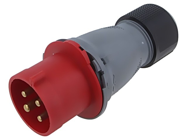 2CMA101988R1000 Connector: AC Power Supply 3 Phase Male Amp