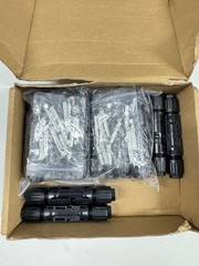 BougeRV 12 PCS Solar Connectors with Spanners – 6 Pairs + 4 Extra Housings
