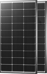 200 Watt Solar Panels, 12V 100W Solar Panel 2PCS,10BB Monocrystalline 23% Hig…
