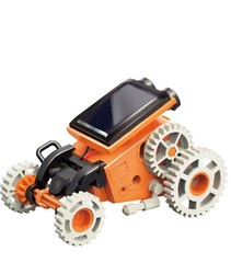 & Solarbots 8-In-1 Robot Stem Experiment Kit 8 Cool Solar-Powered