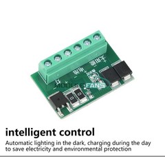 10* DC 6-45V Solar Street Light Control Circuit Board LED Auto Solar Light Drive