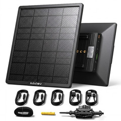 Solar Panel 20W Solar Panel with Built-in 25000mAh Battery Backup IP65 Waterproo