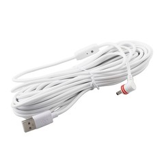 Simplified Setup Power Cable & Adapter for Your For Ring Camera Needs 7 6m
