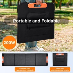 Foldable Portable Solar Panel 200W 400W for Power Station Camping RV