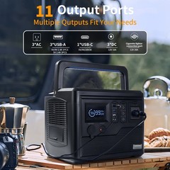 Portable Power Station 600Wh LFP Solar Generator for Camping UL2743 Certified
